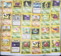 110 Vintage Pokemon Card Lot WOTC Unlimited Bulbasaur Ivysaur Dratini Psyduck - Image 5