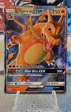 Charizard GX SM211 Holo Sun & Moon Promo Pokemon Card - Image 1