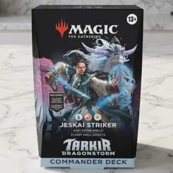 Jeskai Striker • MTG Tarkir Dragonstorm • Sealed Commander Box Card Deck • NEW - Image 1