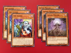 Yugioh Red-Eyes Zombie Dragon Deck 40 Card Mezuki Gozuki Uni-Zombie Goblin World - Image 4