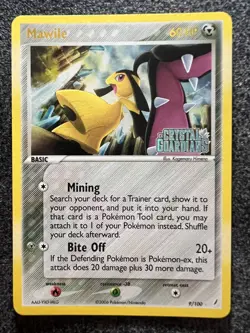 Mawile 9/100 Holo Rare Ex Crystal Guardians Stamp Pokemon Card NM - Image 1