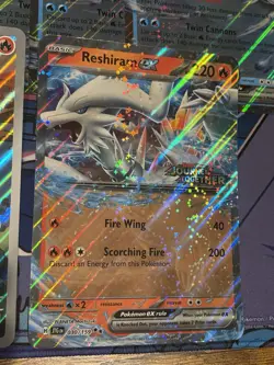 Pokemon TCG Lot Jumbo Cards Blastoise Victini Reshiram Archaludon Promo - Image 5