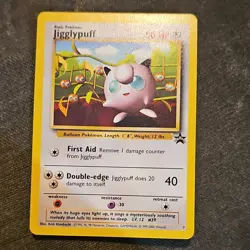 Pokemon Jigglypuff TCG Black Star Promos 7 Regular Card, Near Mint Condition - Image 1