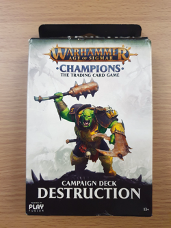 WARHAMMER AGE OF SIGMAR Champions Trading Card Game - Campaign Deck Destruction - Image 1