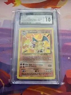 Charizard 003/034 Trading Card Game Classic Holo CGC 10 - Image 1