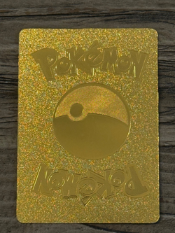 Golden Shining Charizard Pokemon card. Excellent condition. Includes Card Case. - Image 2