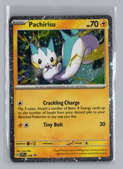 SV: Scarlet & Violet Promo Cards - Pachirisu Holo #158 - Image 1