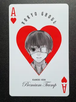 Ken Kaneki Tokyo Ghoul Playing Card Anime Manga Limited Japanese Very Rare - Image 1