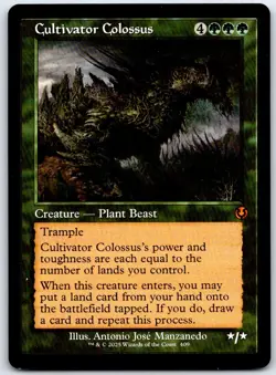 Cultivator Colossus (Retro Frame) 409 Innistrad Remastered MTG NM/M - Image 1