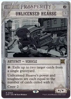 Unlicensed Hearse ** Showcase #64 ** OTJ: Breaking News OTP - NM MTG - Image 1
