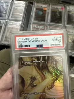 Dragon of Mount Gulg - Ancient Copper Dragon (Showcase) Final Fantasy PSA 10 - Image 2