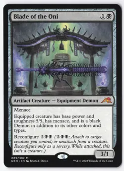 Blade of the Oni Normal M Kamigawa: Neon Dynasty 89 NM - Image 1