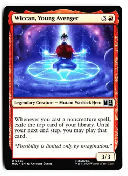 Wiccan, Young Avenger 557 Commander: Marvel Super Heroes Magic: The Gathering - Image 1
