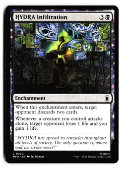 HYDRA Infiltration 100 Common Marvel Super Heroes Magic: The Gathering - Image 1