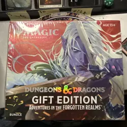 MTG Magic the Gathering Dungeons & Dragons Gift Edition Forgotten Realms Box Set - Image 1