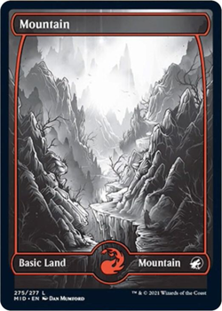 Mountain (275) - Innistrad: Midnight Hunt (MID) - Image 1