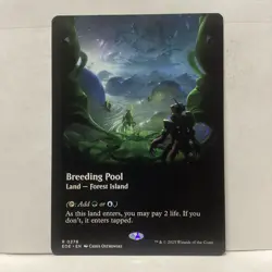 MTG Breeding Pool Magic: The Gathering Edge of Eternities Borderless Rare #0278 - Image 1