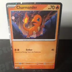 Charmander Cosmos Holo Black Star Promo - SVP047 - Scarlet & Violet Pokemon 2023 - Image 1