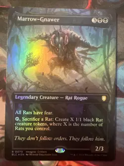 Marrow-Gnawer (Borderless) Commander: Bloomburrow Foil LP - Image 1
