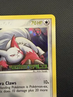Zangoose 21/106 Reverse Holo Rare EX Emerald 2005 NM Stamped Pokemon Card - Image 3