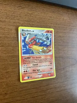 Blaziken LV.59 3/127 Holo Rare Platinum Pokemon Card 2009 Near Mint - Image 2