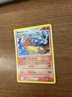 Blaziken LV.59 3/127 Holo Rare Platinum Pokemon Card 2009 Near Mint - Image 3