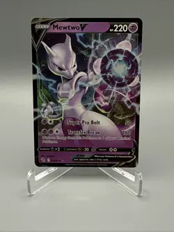 Mewtwo V 030/078 Pokemon GO Holo - Image 2