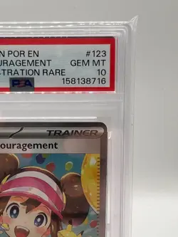 2026 POKEMON POR EN-PERFECT ORDER #123 ROSA'S ENCOURAGEMENT PSA 10 - Image 4