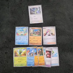 996 Pokemon TCG Scarlet & Violet Bulk Card Bundle NM Base/Reverse/Holos No Dupes - Image 3