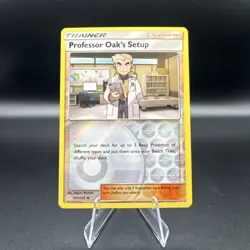 Professor Oak's Setup 201/236 Reverse Holo Uncommon Cosmic Eclipse Pokemon - Image 2