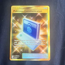 Pokemon Communication (Secret) Secret Rare SM - Team Up 196/181 - Image 1