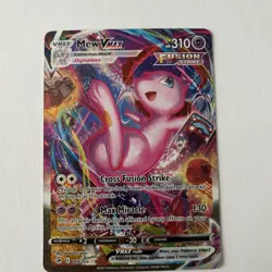 Pokemon Mew VMAX Fusion Strike 269/264 310 HP Secret Rare Alt Art Holo EN - Image 2