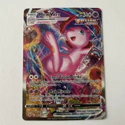 Pokemon Mew VMAX Fusion Strike 269/264 310 HP Secret Rare Alt Art Holo EN - Image 3