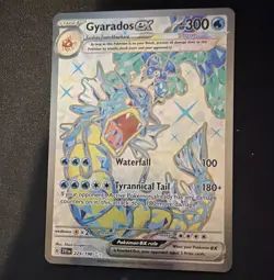 Pokemon TCG Gyarados ex 225/198 SV01 Scarlet & Violet Ultra Rare Full Art Holo - Image 1