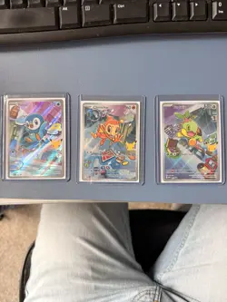 Pokemon TCG - Piplup Chimchar Turtwig MEP First Partners - Image 1