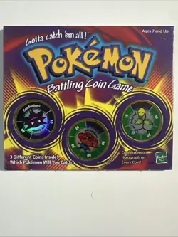 1999 Pokemon Battling Coin Game Hasbro Bellsprout #69 Vileplume #45 Haunter #93 - Image 4