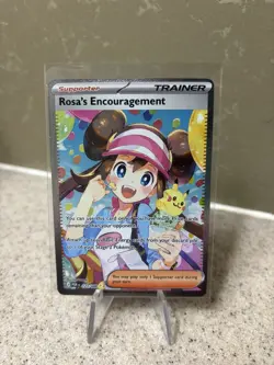 Pokemon TCG Special Illustration Rare Rosa’s Encouragement 123/88 Perfect Order - Image 1