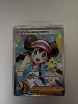 Pokemon TCG Special Illustration Rare Rosa’s Encouragement 123/88 Perfect Order - Image 4