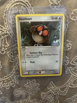Hoothoot 59/115 - Pokemon TCG 2005 - Unseen Forces - Reverse Holo Stamped - NM - Image 3