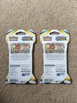 Pokemon TCG: Brilliant Stars Sleeved Booster Packs x2 - (BRAND NEW) ✅📦 - Image 2