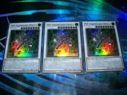 3x PSY-Framelord Omega 1st Edition Super Rare RA02-EN028 Yu-Gi-Oh! - Image 1