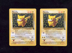 Genuine 1999 Pokemon Cards Ivy Pikachu Black Star League Promo - Authentic WOTC - Image 2
