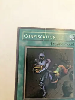 Yugioh - Confiscation - MRL-038 - Super Rare - Unlimited Edition - Played - Image 5