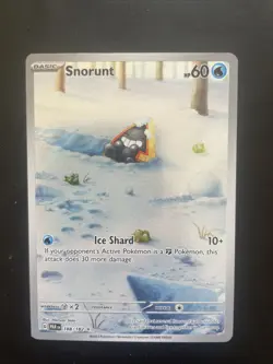 Pokemon Snorunt 188/182 Sv04: Paradox Rift Holo - Image 1