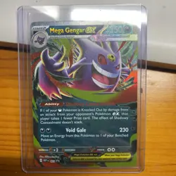 Pokemon TCG Gengar EX 073 Black Star Mega moonlit Tin mint Condition - Image 1