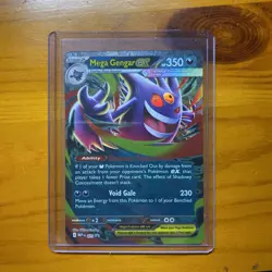 Pokemon TCG Gengar EX 073 Black Star Mega moonlit Tin mint Condition - Image 3