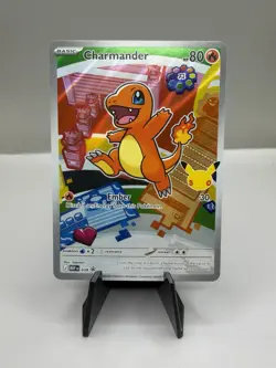 First Partner Illustration Charmander Promo Full Art Holo 038 Pokemon TCG - Image 1