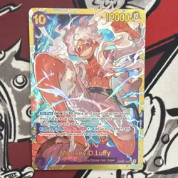 Monkey.D.Luffy SEC OP05-119 One Piece Card Game CCG TCG English - Image 2