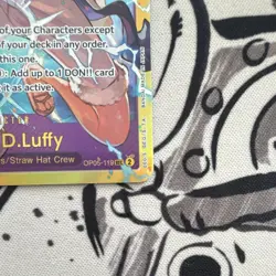 Monkey.D.Luffy SEC OP05-119 One Piece Card Game CCG TCG English - Image 5