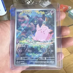 Clefairy 094/088 Pokemon GO Holo Rare English Pokemon TCG Card 2022 - Image 1